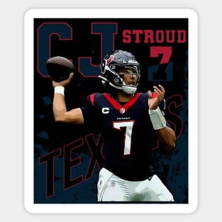 cj stroud || texans Sticker